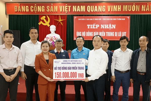 WHA Supports Victims of Natural Disasters in Central Vietnam