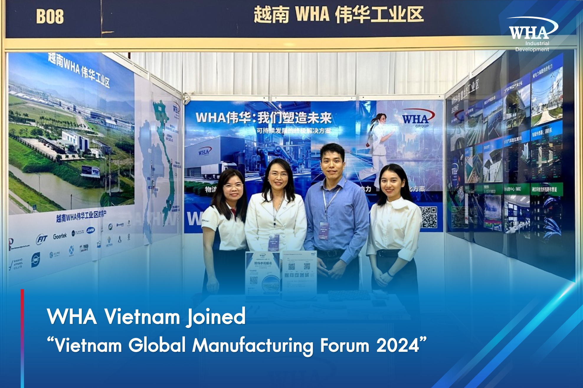 WHA Vietnam Joined “Vietnam Global Manufacturing Forum 2024
