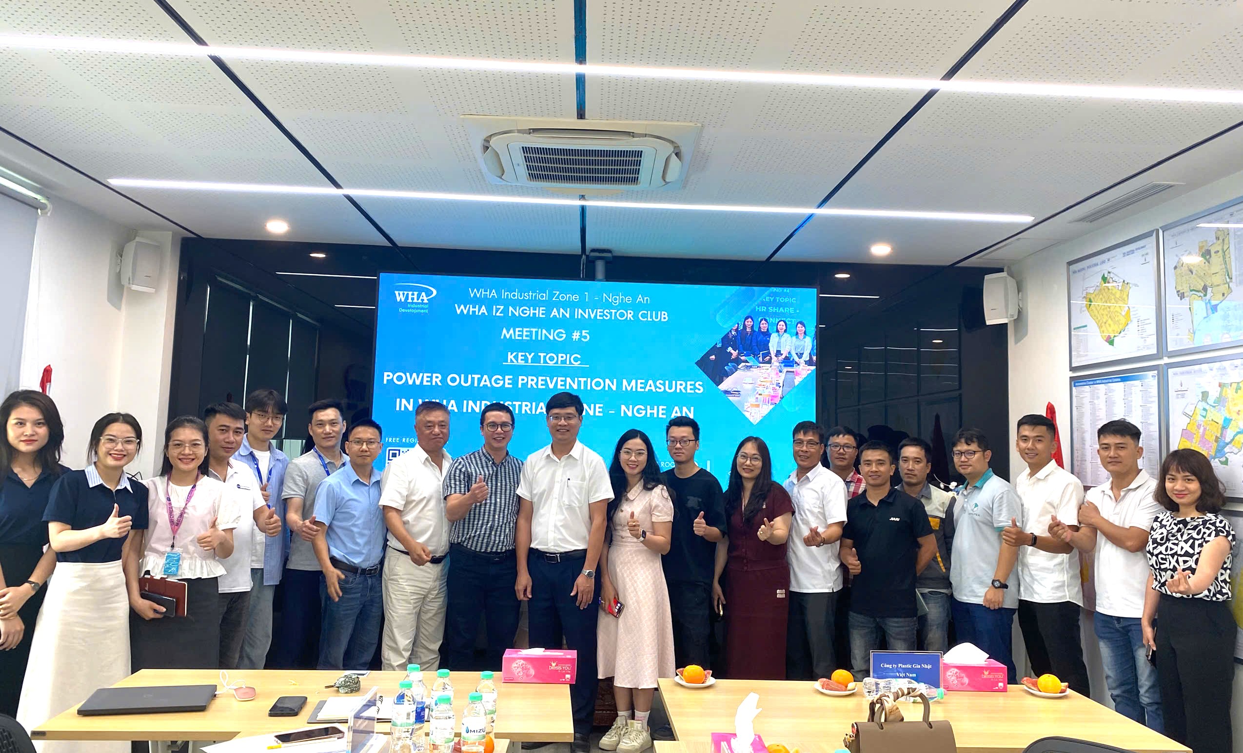WHA Vietnam and Nghi Loc EVN Forge Stronger Partnership to Boost Power Reliability for Investors