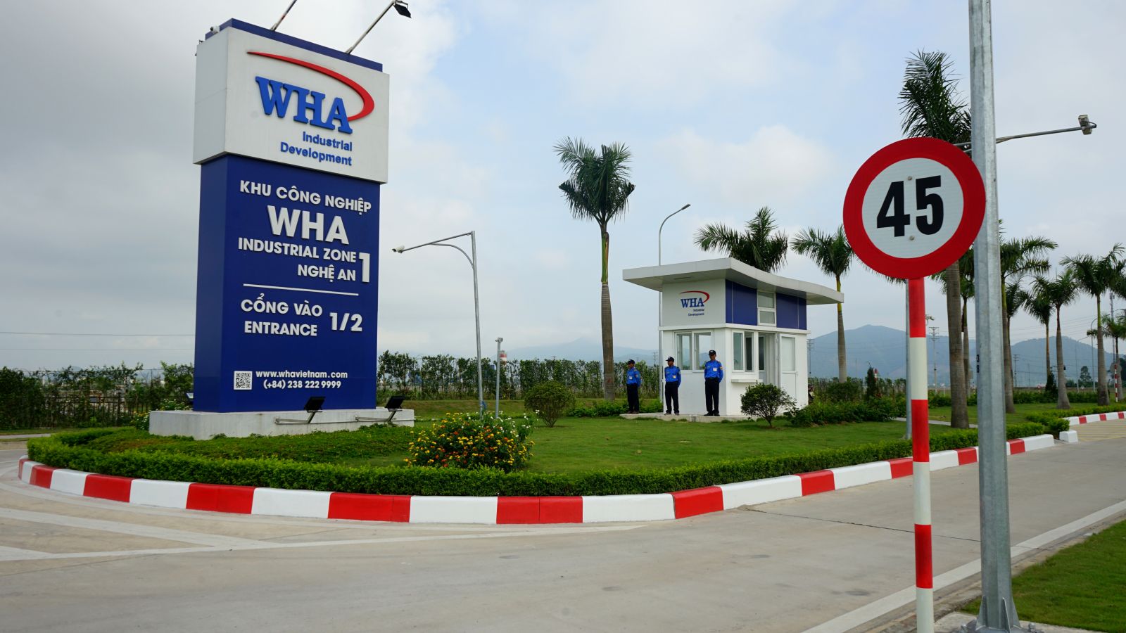 义安省WHA1工业区由WHA伟华集团开发与管理。