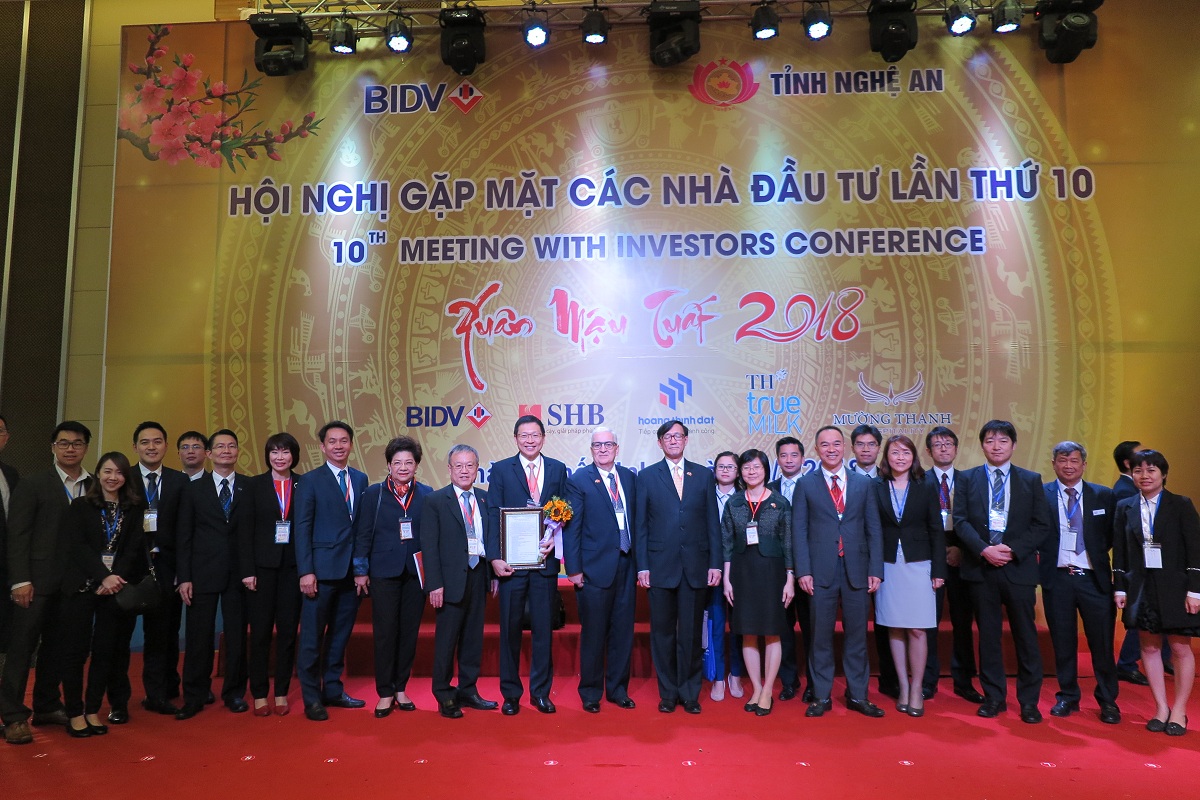 Meeting with Investors Forum in Nghe An Province, Vietnam