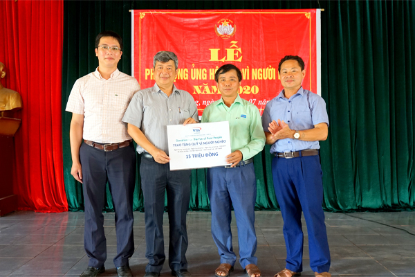WHA Presents Donation for Nghi Hung Commune