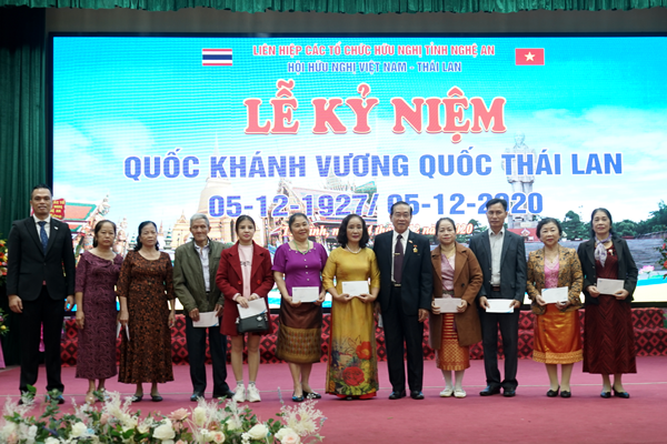 WHA Việt Nam đồng hành cùng các hoạt động của Hội Hữu nghị Việt Nam - Thái Lan tại tỉnh Nghệ An