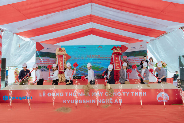 Kyungshin Nghe An holds Groundbreaking Ceremony for New Factory at WHA Industrial Zone 1 – Nghe An