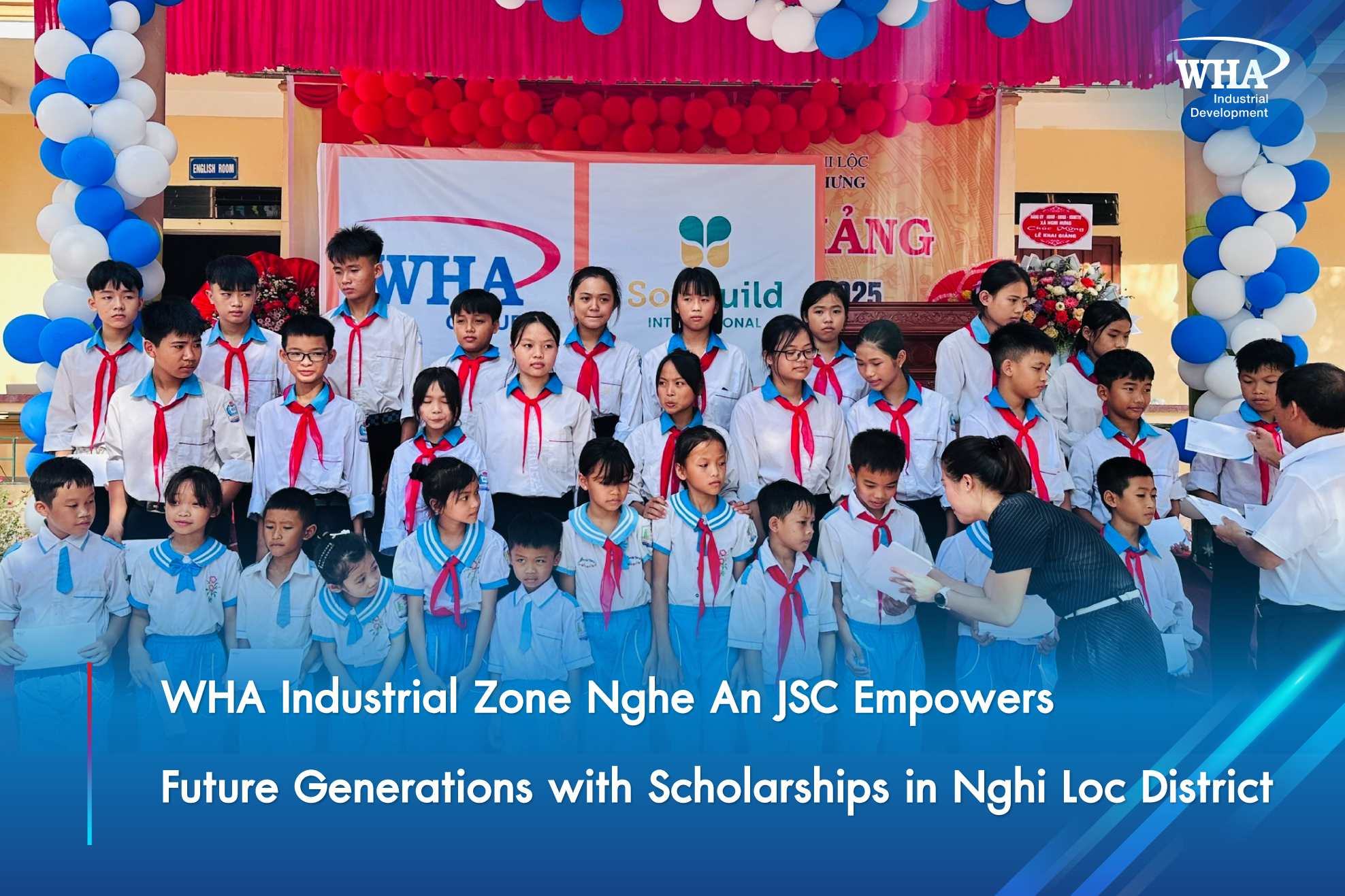 WHA Industrial Zone Nghe An JSC Empowers Future Generations With 