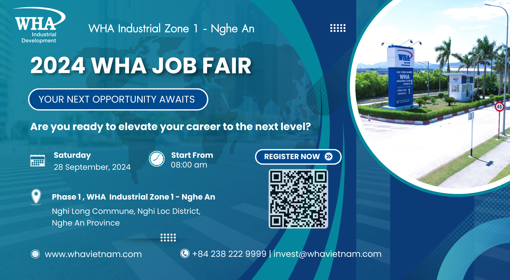 Upcoming Event: “2024 WHA JOB FAIR” at WHA Industrial Zone 1 - Nghe An