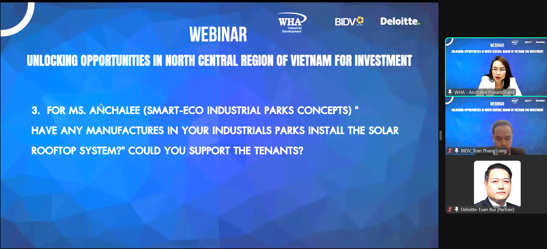 Investors Explore the Untapped Potential of  Vietnam’s North Central Region in Exclusive Webinar