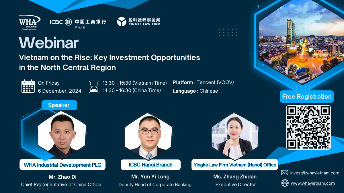 Vietnam on the Rise: Key Investment Opportunities in the North Central Region – Join Our Webinar!