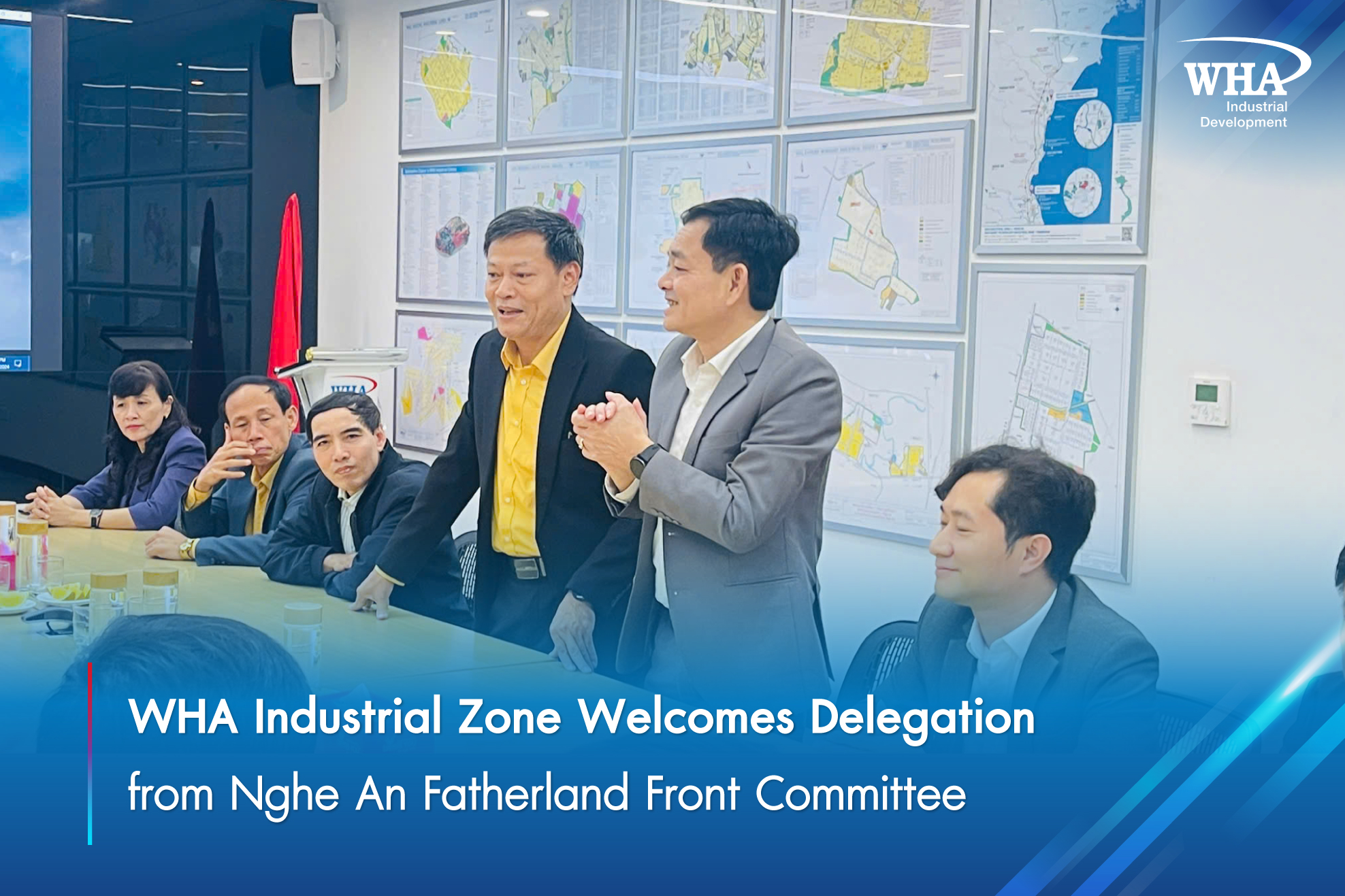 WHA Industrial Zone Welcomes Delegation from Nghe An Fatherland Front Committee