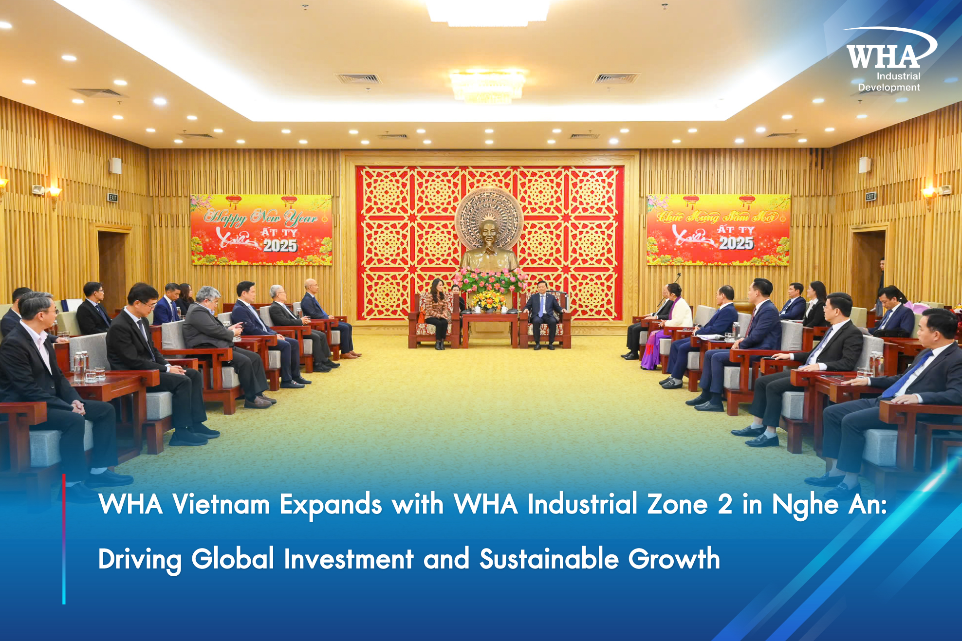 WHA Vietnam Expands with WHA Industrial Zone 2 in Nghe An: Driving Global Investment and Sustainable Growth