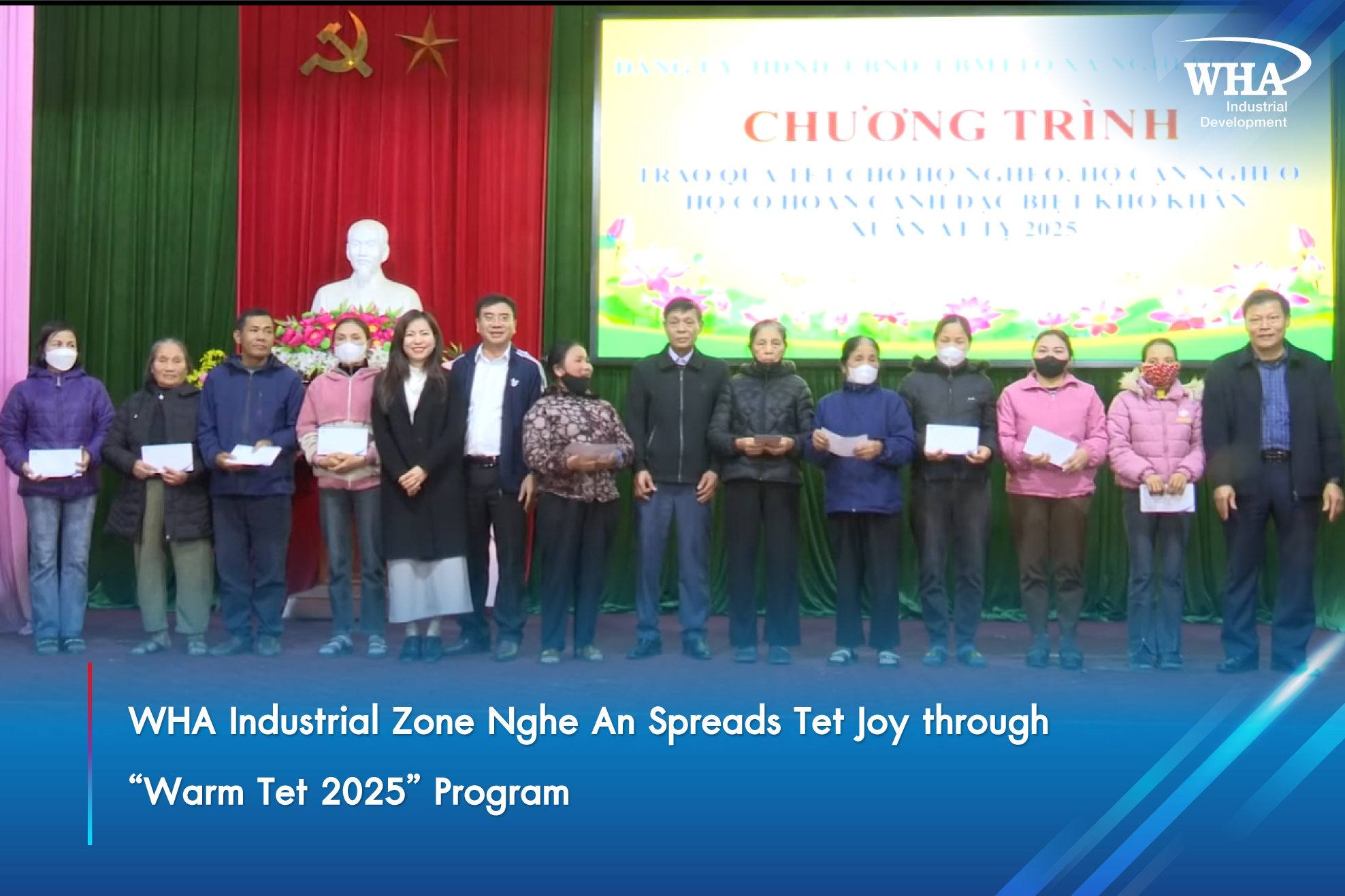 WHA Industrial Zone Nghe An Spreads Tet Joy through “Warm Tet 2025” Program