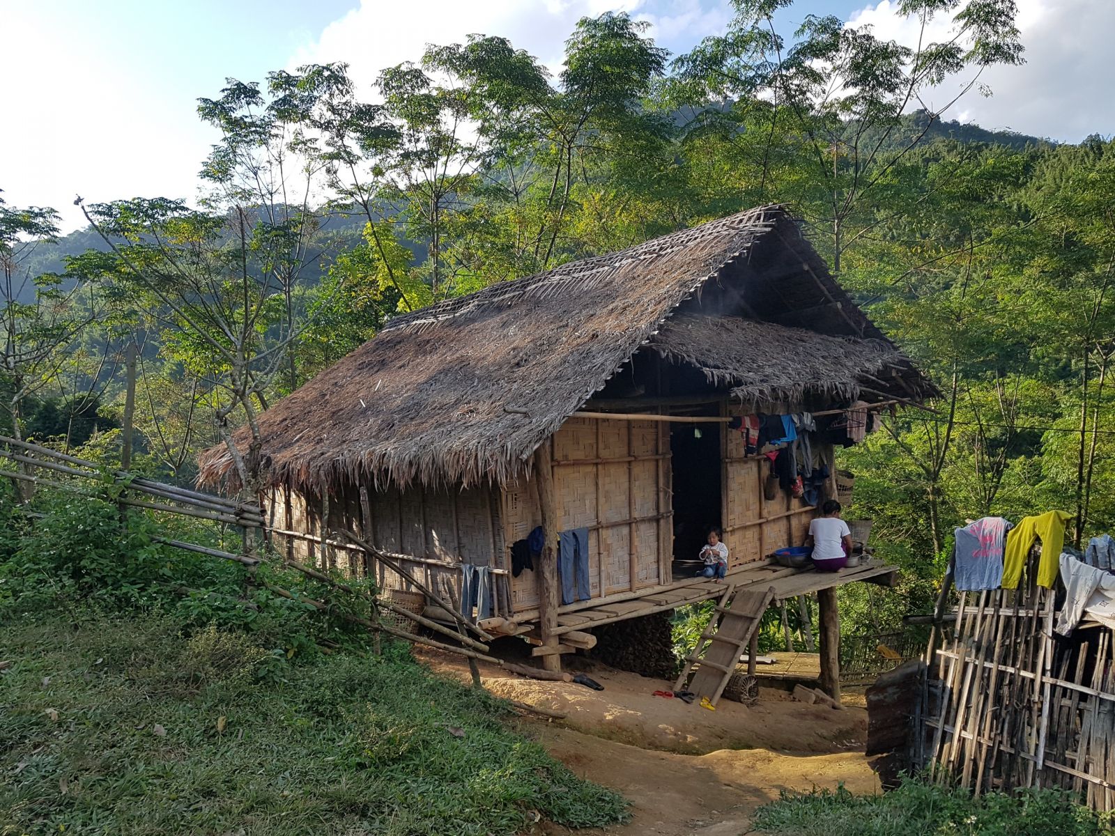 Thatched house in Ky Son district - WHA CSR