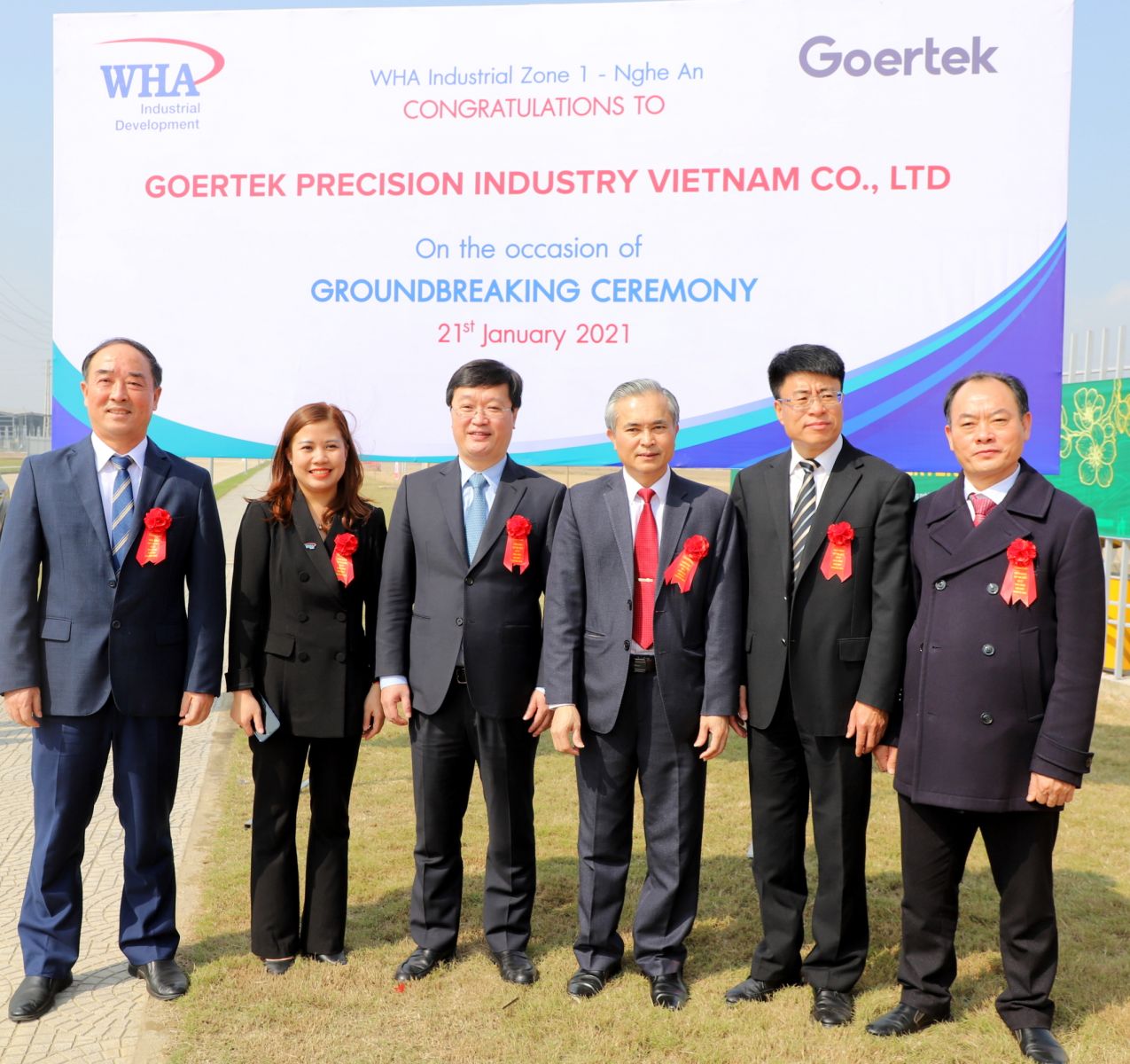 Công ty Goertek khởi công xây dựng nhà xưởng sản xuất mới tại KCN WHA