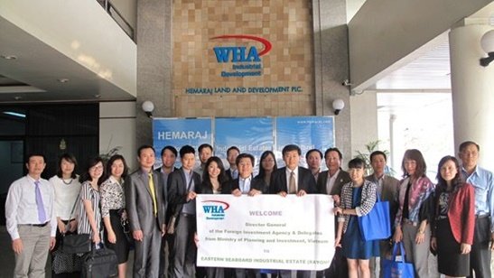 Vietnam Investment Delegation Visits to WHA Industrial Estates, Thailand