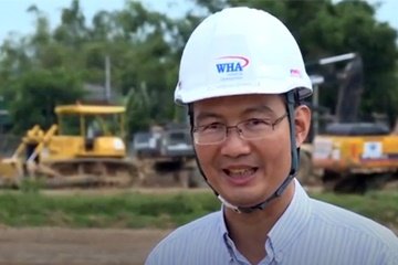 Interview Mr. David Nardone, Group Executive Industrial and International of WHA Industrial Development PLC on Nghe An Television