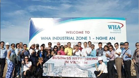 BOI and Thai Business Delegations visit WHA Industrial Zone 1, Nghe An-Vietnam