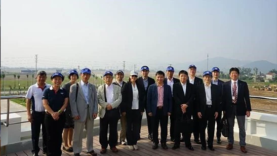 Delegates Chiba Prefecture Visit WHA Industrial Zone 1 - Nghe An