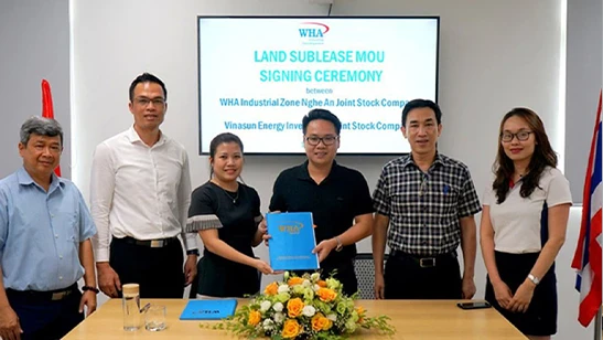 Vina Sun Energy to Set Up Automotive Spare Parts Production Factory at WHA Industrial Zone 1 - Nghe An