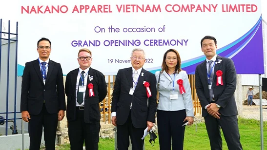 Grand Opening Ceremony for Nakano Apparel Plant at WHA Industrial Zone 1 - Nghe An