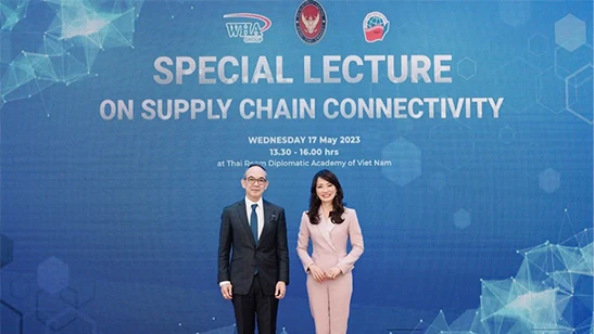 WHA Group CEO Gives Special Lecture on Supply Chain Connectivity in Hanoi, Vietnam