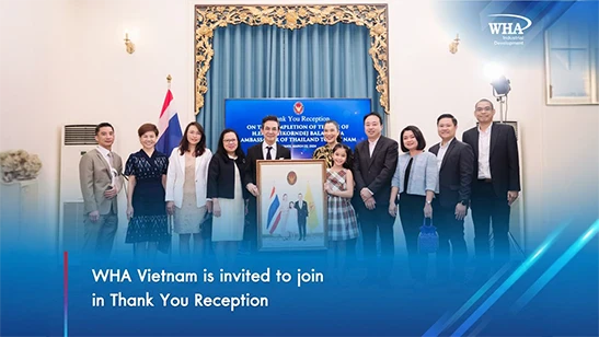 WHA Vietnam is invited to join in Thank You Reception