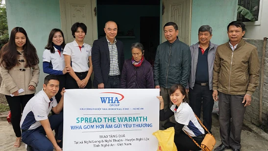 WHA spread the warmth