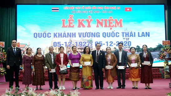 WHA Vietnam supports activities of the Vietnam-Thailand Friendship Association in Nghe An