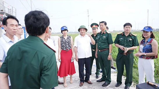 Military Region 4 Delegation Visits WHA Industrial Zone 1 – Nghe An