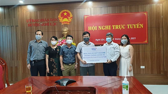 WHA supports Covid-19 Vaccine Fund