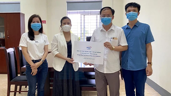 WHA supports Nghi Loc Preventive Medicine Center in Fight Against COVID-19
