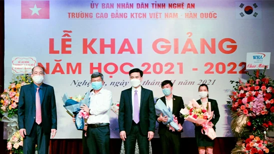 WHA continues scholarship grants to Vietnam-Korea Industrial Vocational College during Opening Day Ceremony