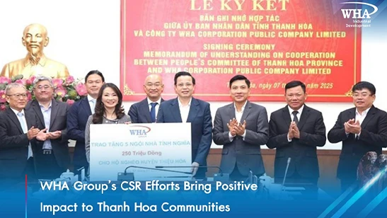 WHA Group’s CSR Efforts Bring Positive Impact to Thanh Hoa Communities
