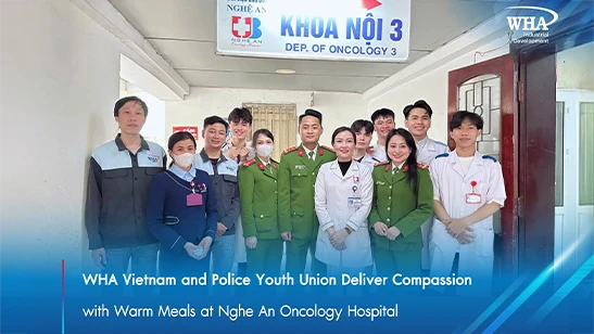 WHA Vietnam and Police Youth Union Deliver Compassion with Warm Meals at Nghe An Oncology Hospital