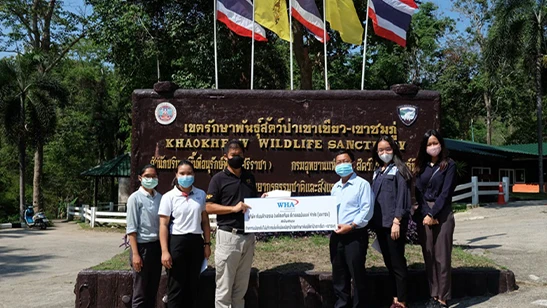 WHA Group Supports Tree Planting Event at Khao Kheow - Khao Chomphu Wildlife Sanctuary