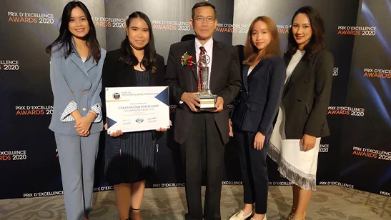 WHA Group’s Clean Water for Planet Project Receives FIABCI -Thai Prix D' Excellence Award 2020