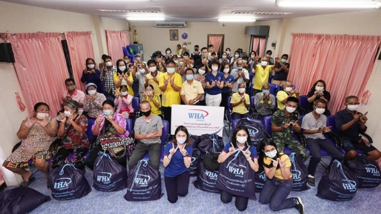 WHA Group Distributes Care Packs to needy patients in Rayong