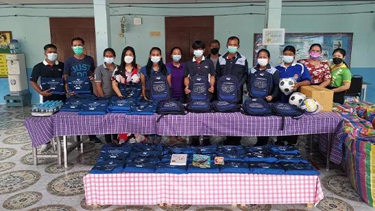 WHA Group Supports School Supplies to Schools in Chonburi and Rayong