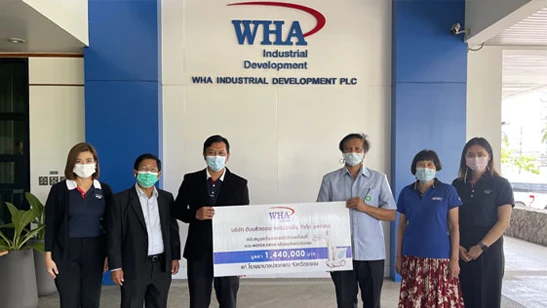 WHA Group Donates Mobile X-Ray Machine to Pluak Daeng Hospital