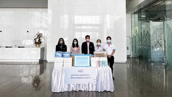 Winbest Industrial (Thailand) Co., Ltd. Lend Helping Hand to Samut Prakan Ruamjai 5 (WHA) Field Hospital