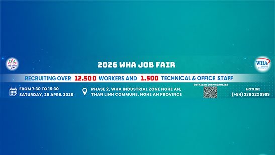 WHA Vietnam to Unlock 14,000+ Career Opportunities at Landmark 2026 Job Fair in Nghe An
